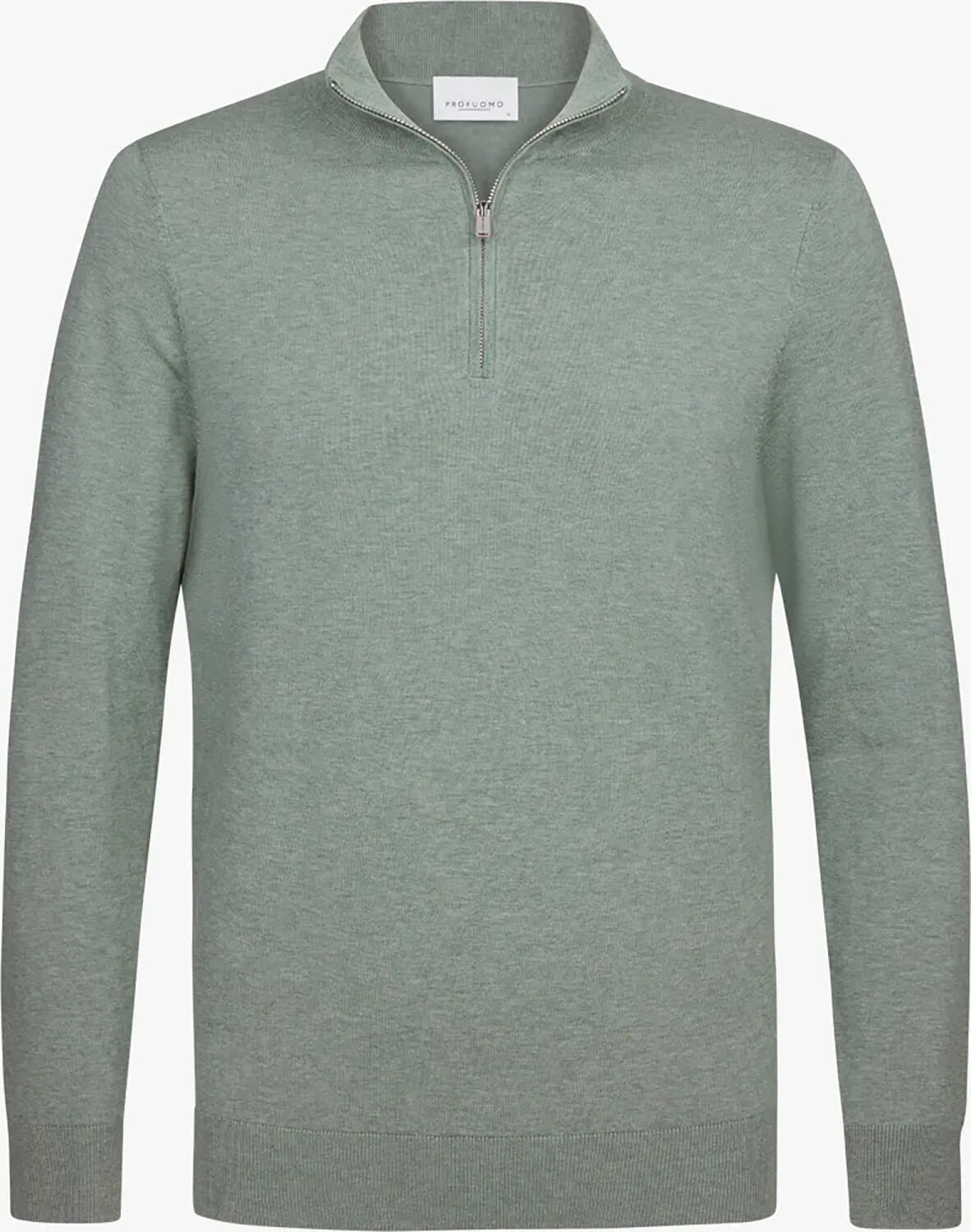 Profuomo Trui Zip Groen heren