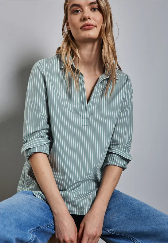 Street One Lange zakelijke blouse