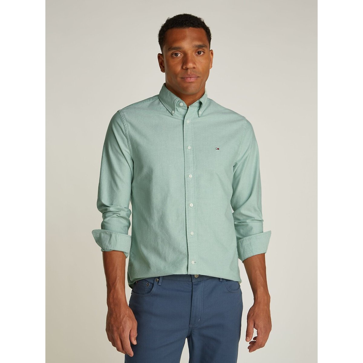 Tommy hilfiger Recht oxford hemd