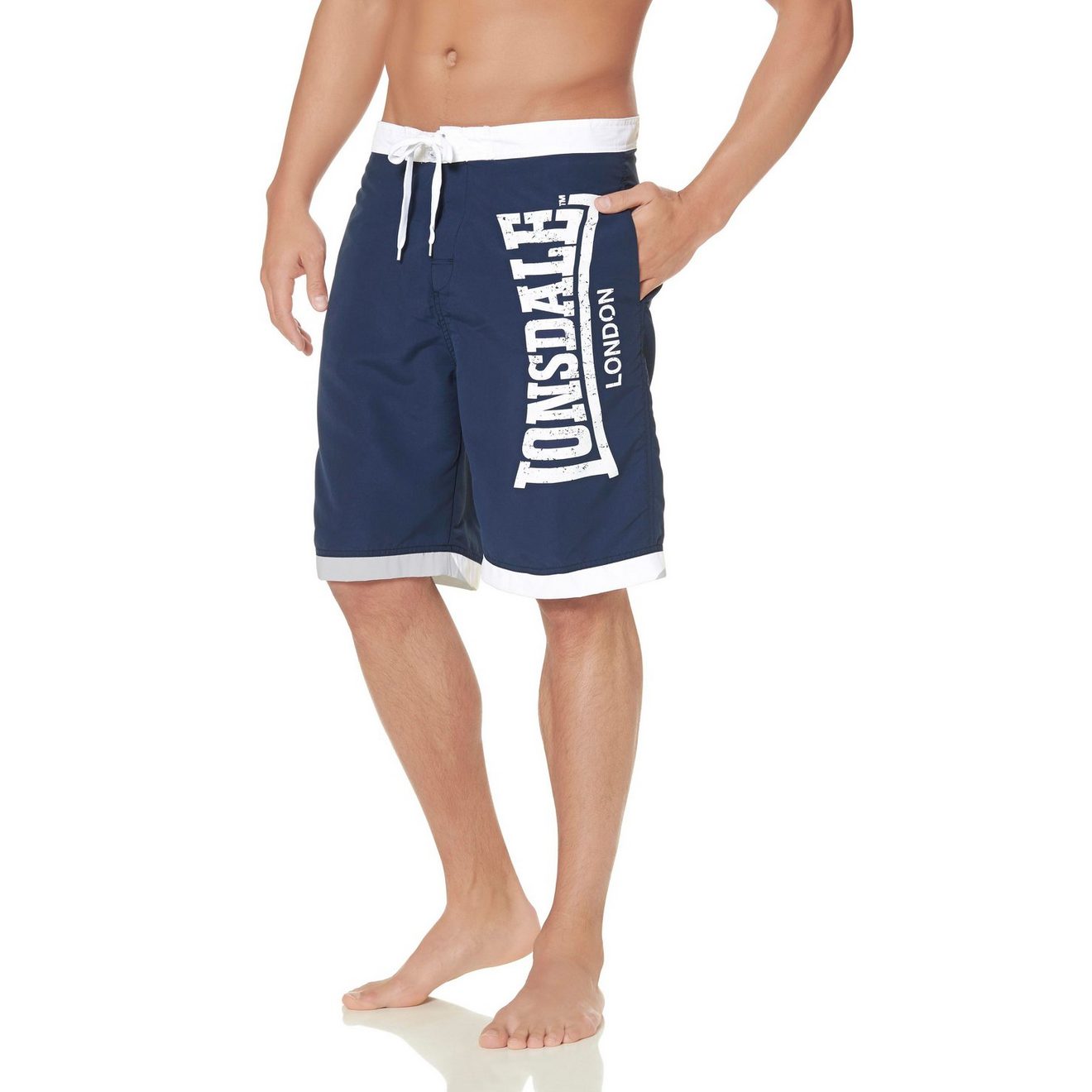 Lonsdale Boardshort Beach Short CLENNELL Badshorts, binnenbroek van mesh