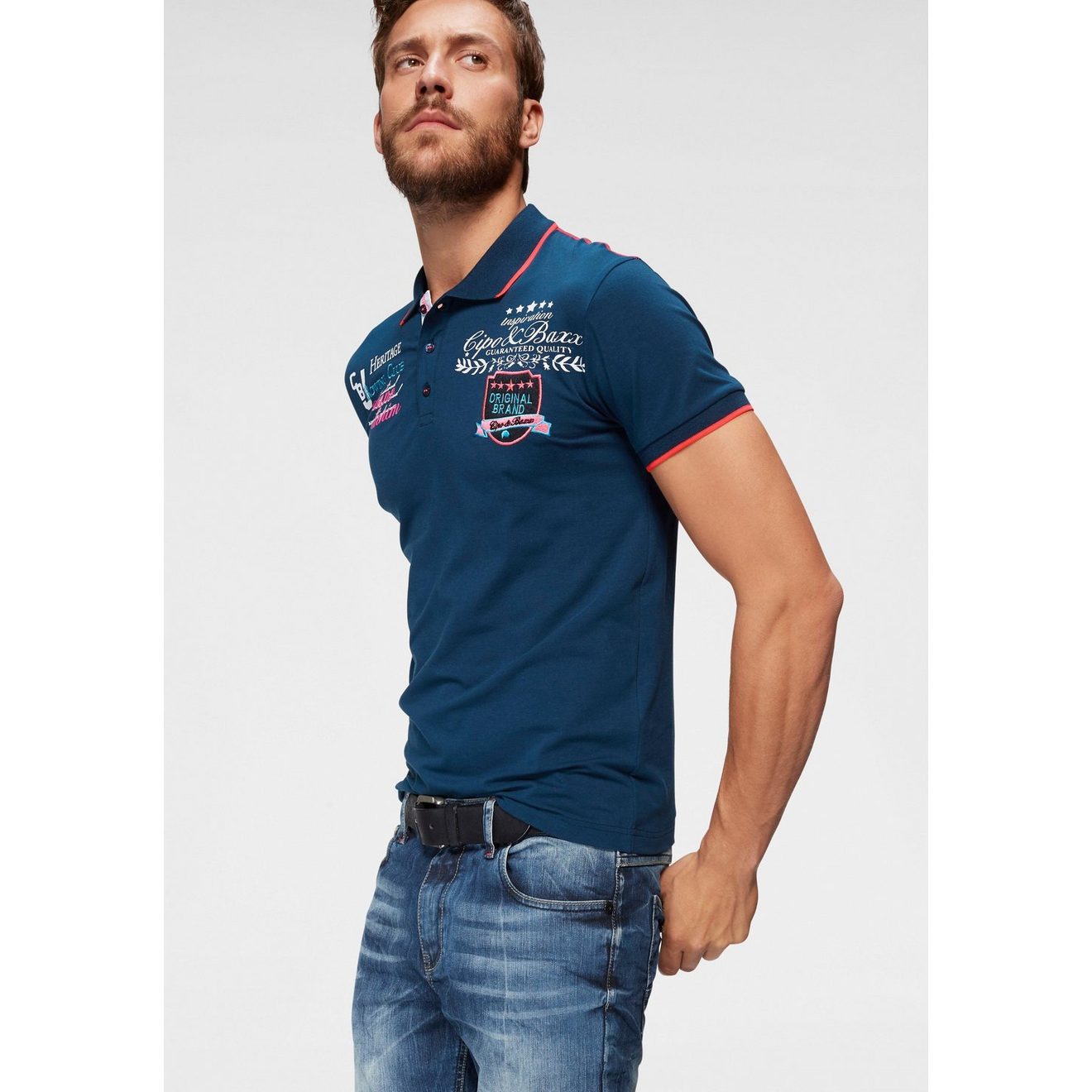 Cipo & Baxx Poloshirt Rowing Club