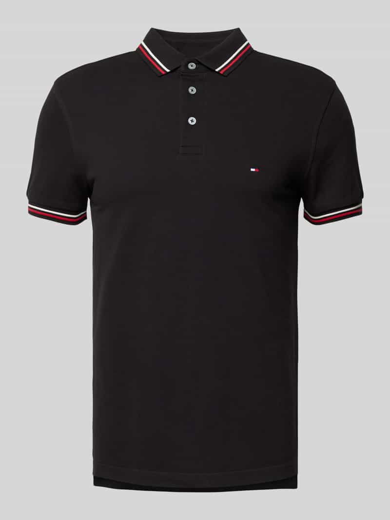 Tommy Hilfiger Regular fit poloshirt met logostitching