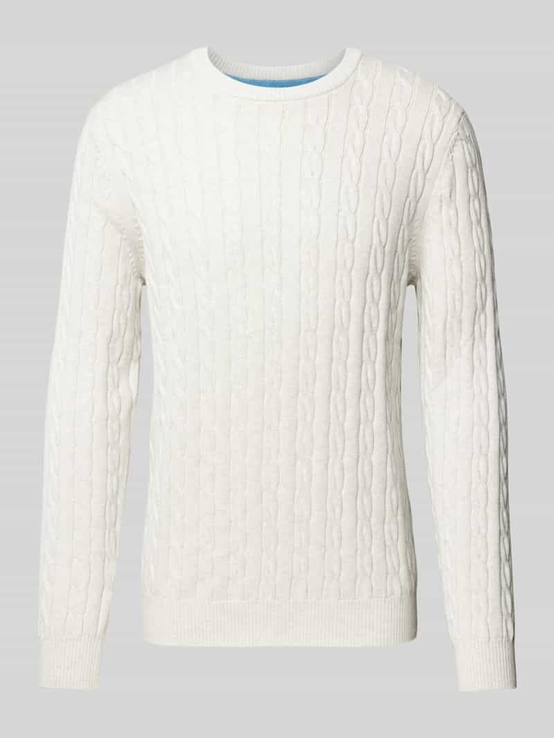 Christian Berg Men Gebreide pullover met ronde hals