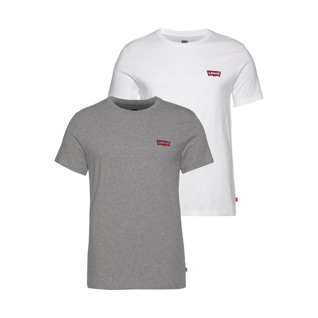 Levi's Shirt met korte mouwen met levi's logo op borsthoogte