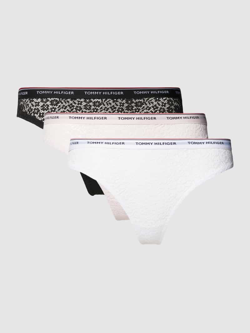 Tommy Hilfiger Underwear Slip 3 PACK THONG LACE (EXT SIZES) (Set van 3)