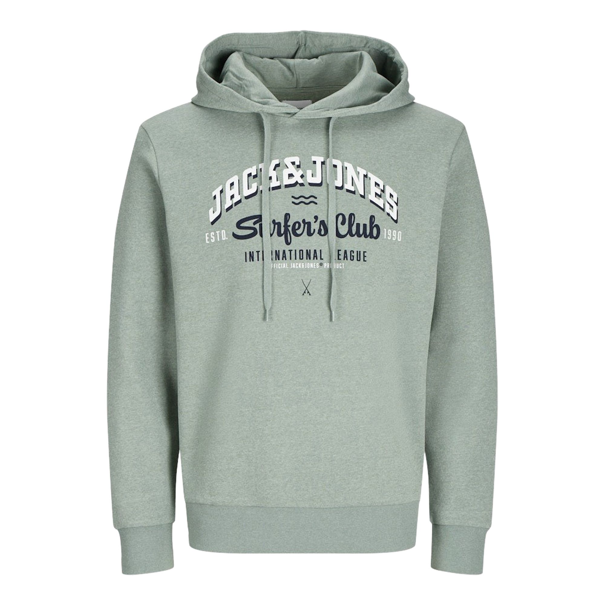 Jack & Jones Logo Sweat Hoodie Heren (plussize)