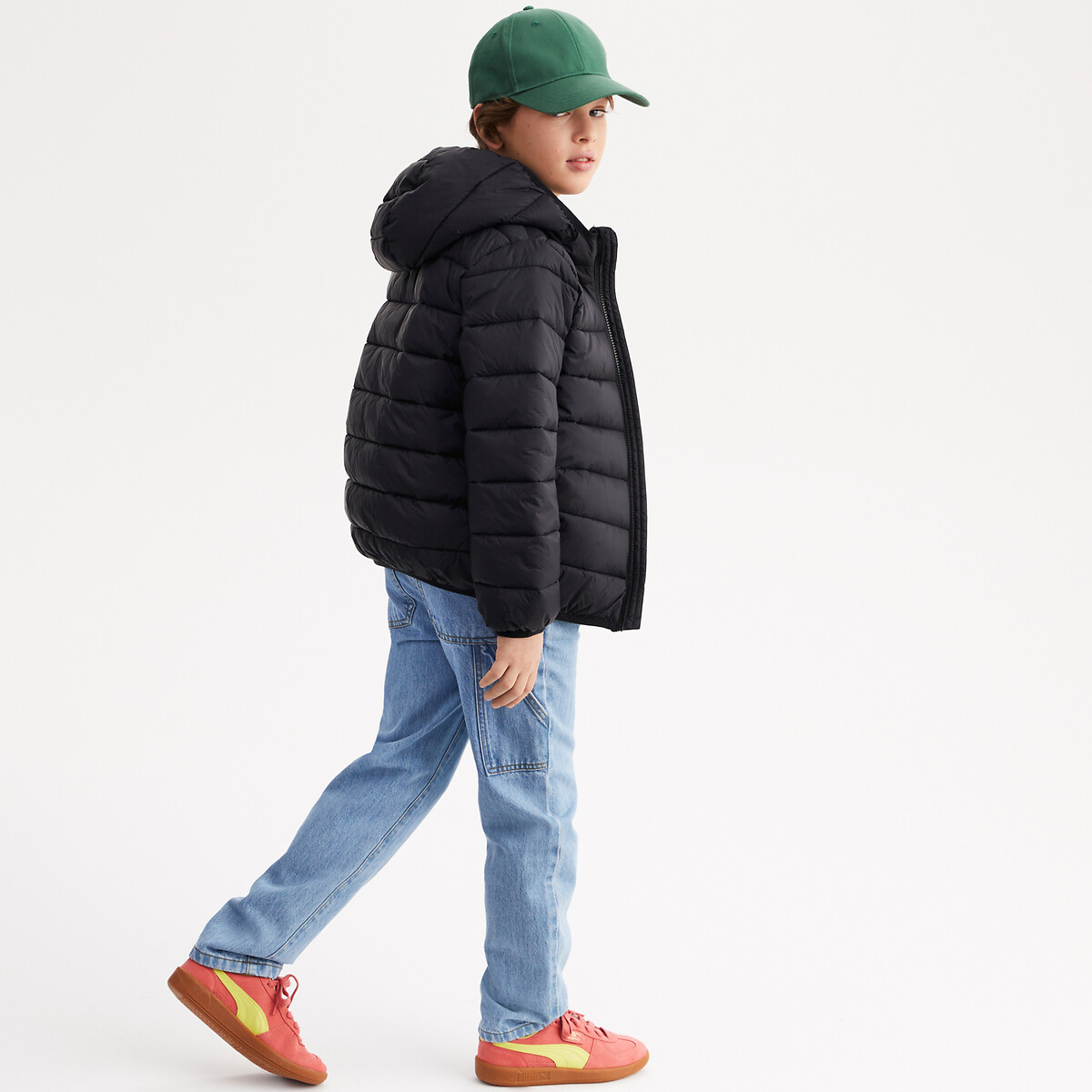 LA REDOUTE COLLECTIONS Lichte donsjas met kap