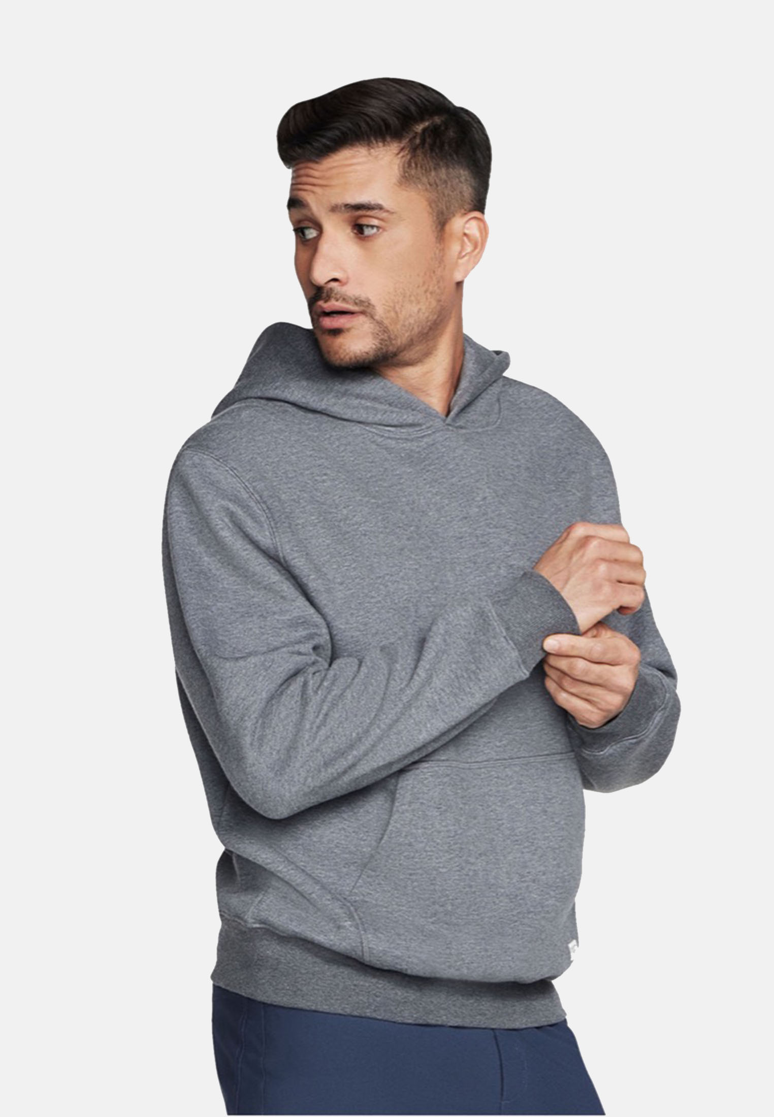 Skechers Skech-Sweats Classic Hoodie HD82/CHAR Grijs 
