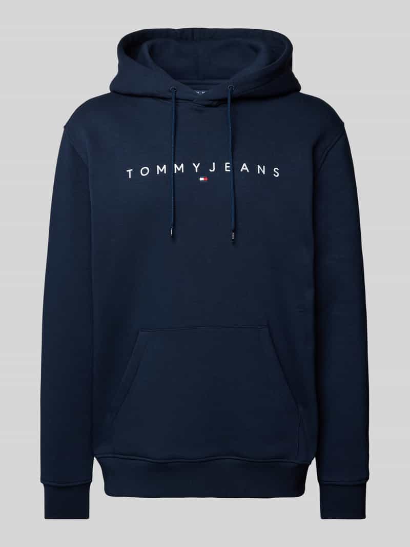 Tommy Jeans Hoodie met labelstitching