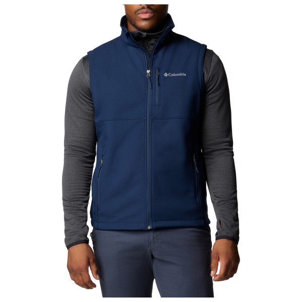 Columbia - Ascender II Softshell Vest - Softshellbodywarmer, blauw