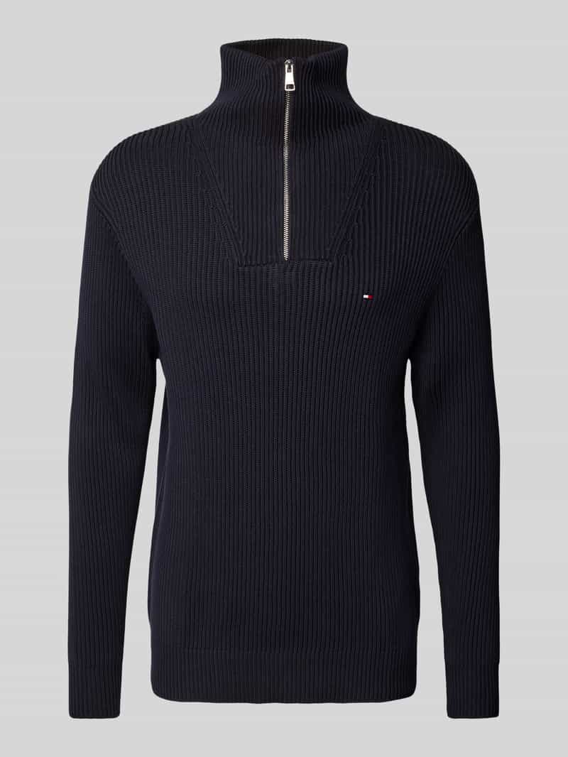 Tommy Hilfiger Schipperstrui CHUNKY COTTON RIB NAUTICAL ZP MK
