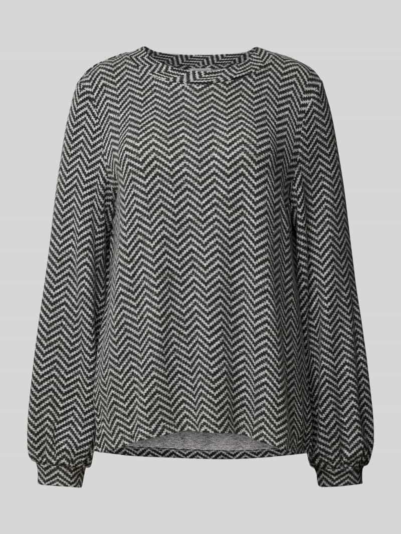 Tom Tailor Regular fit shirt met lange mouwen en ronde hals