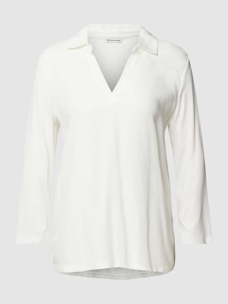 Tom Tailor Shirt met lange mouwen met een polokraag