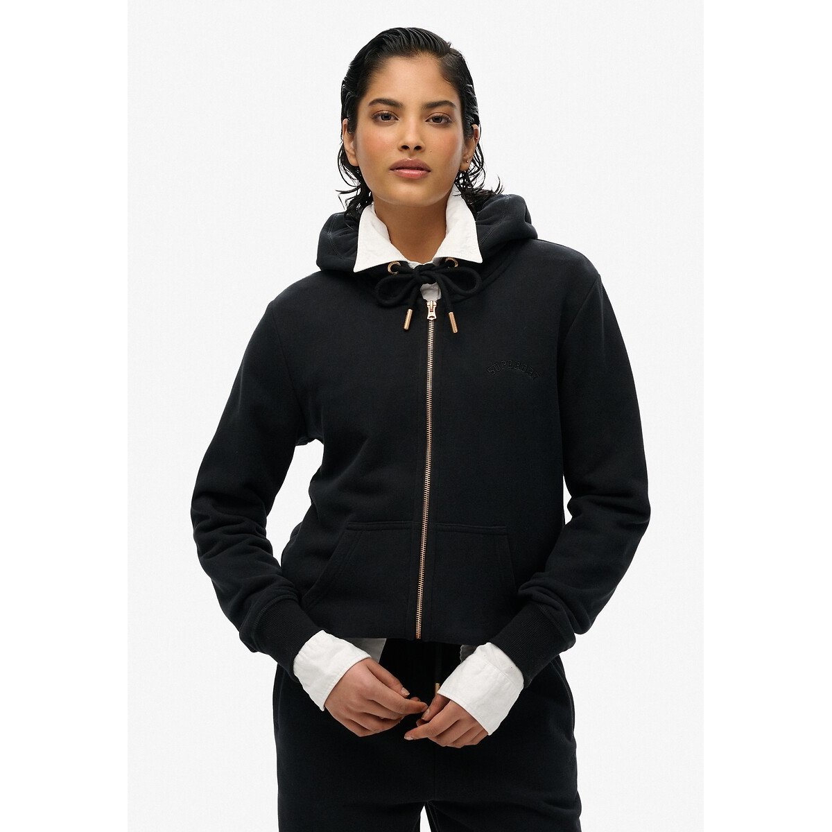 Superdry Zip-up hoodie logo Essential