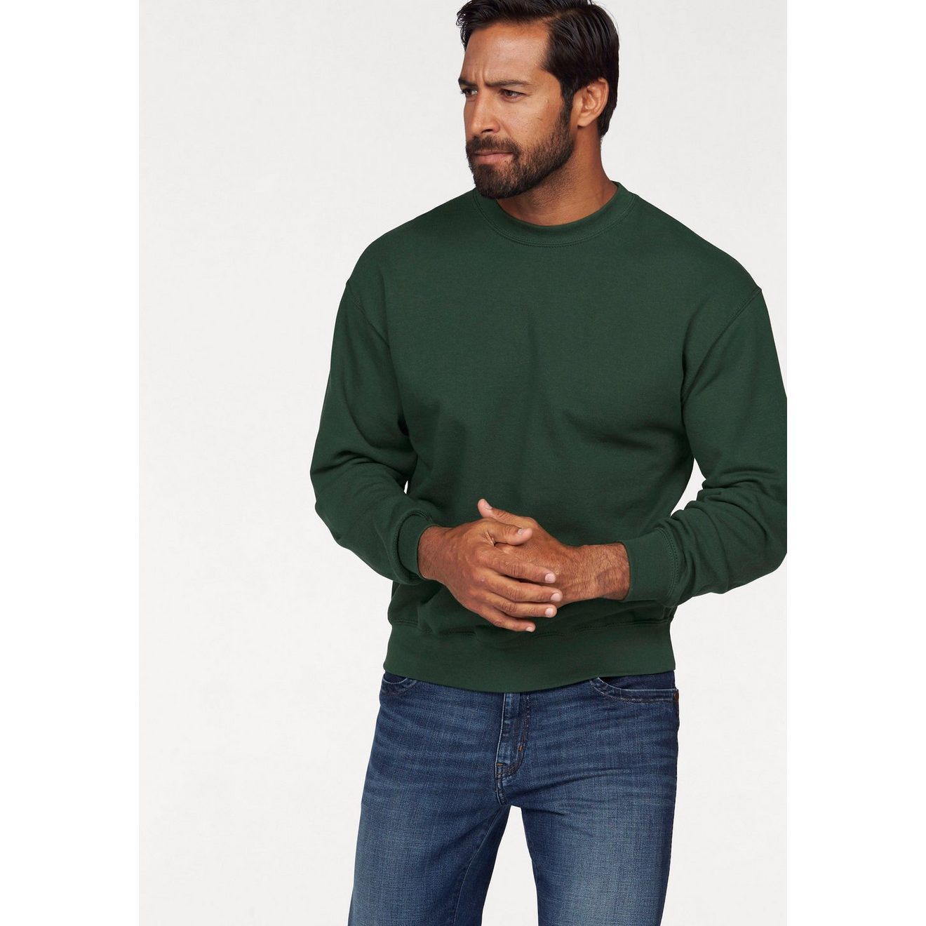 Fruit of the Loom Sweatshirt in een unikleurig design