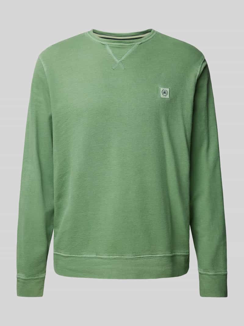 Lerros Sweatshirt met labeldetails