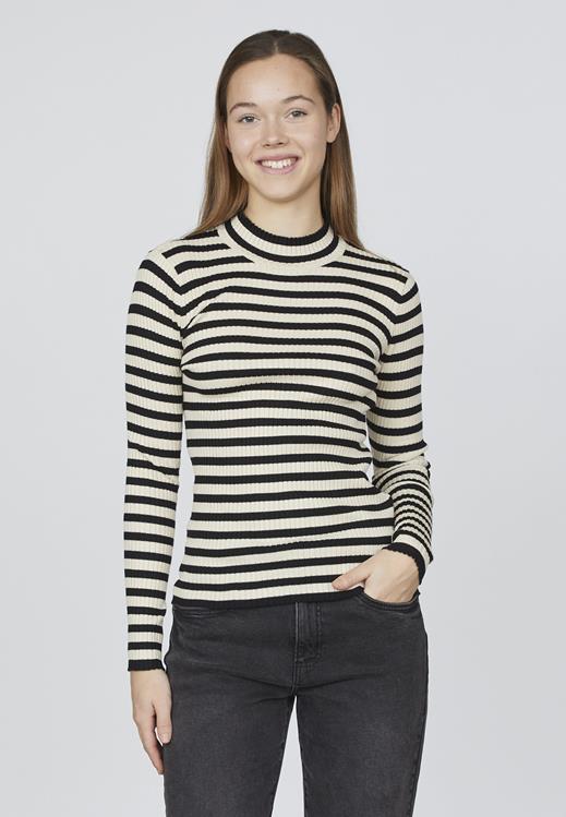 Sisters Point Trui Huga-T.L.S Black/Stripe
