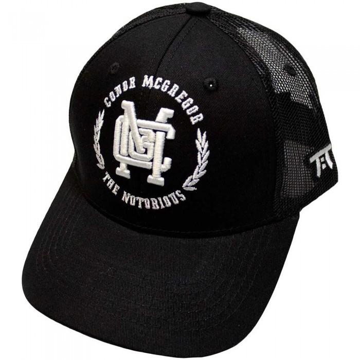 Pertemba FR - Apparel Tokyo Time Unisex Adult UFC McGregor Wreath Mesh Back Baseballpet One Size zwart/wit