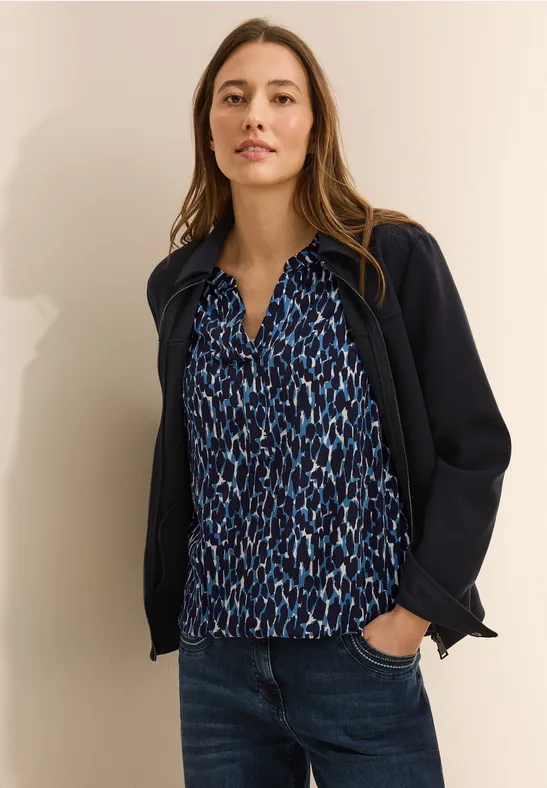 cecil Bedrukte blouse