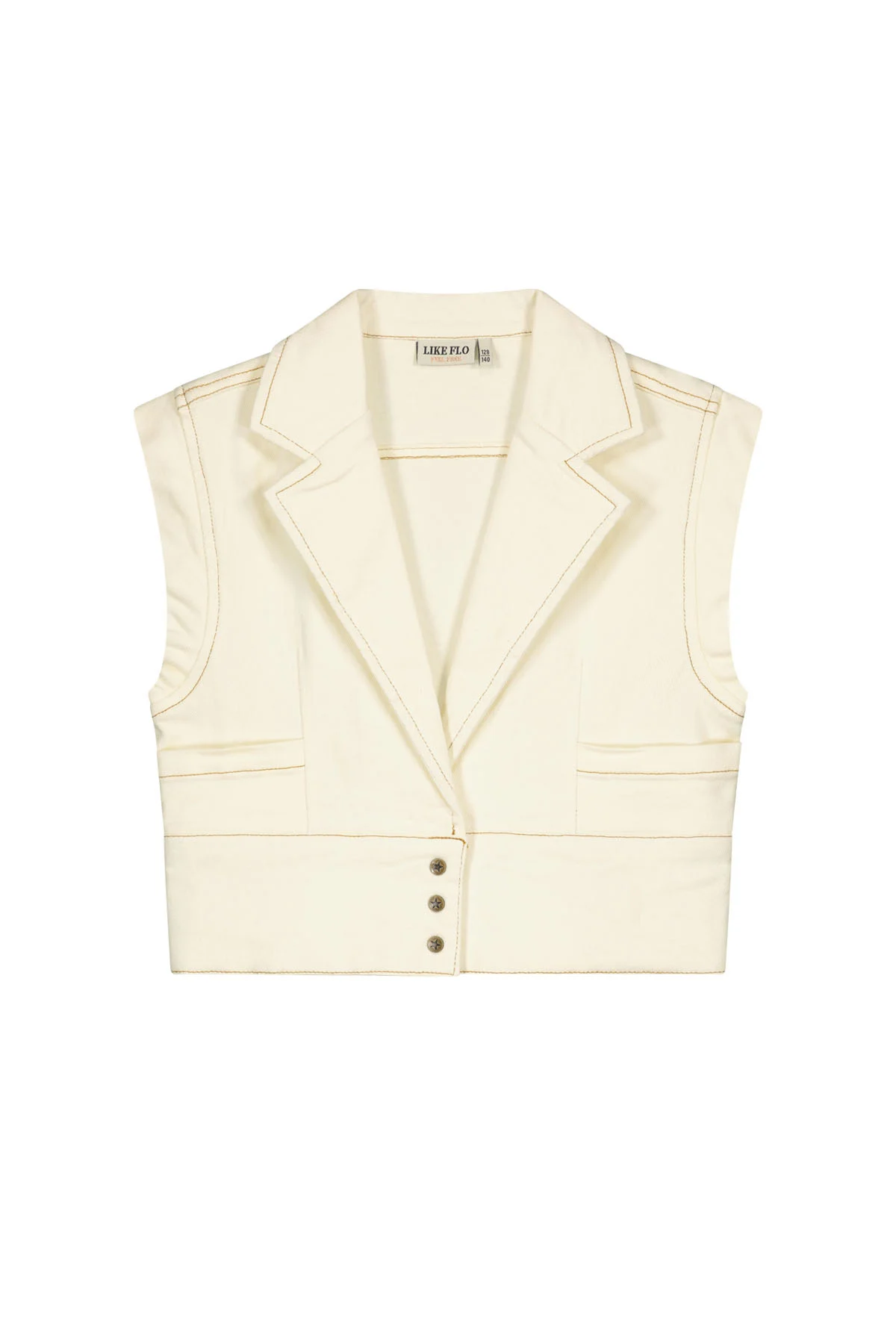 Like Flo Zomer gilet meisjes denim danique
