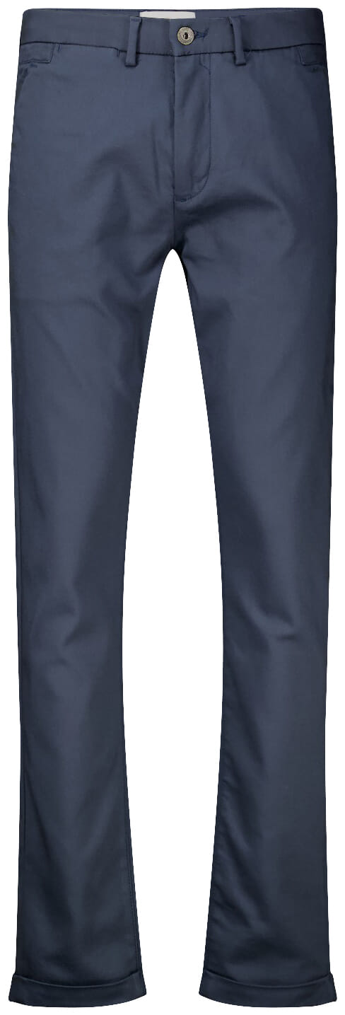 Cast Iron Chino Riser Blauw heren