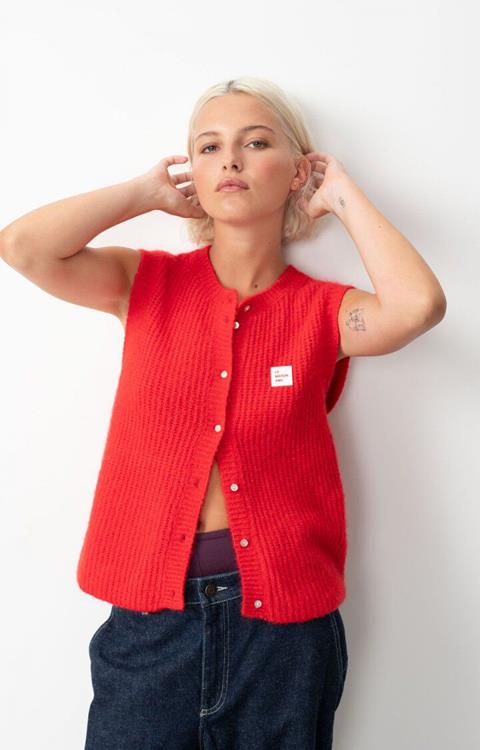 American Vintage Gilet East | Piment Chine
