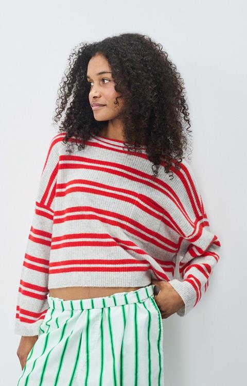 American Vintage Pull Raxow | Gris chine