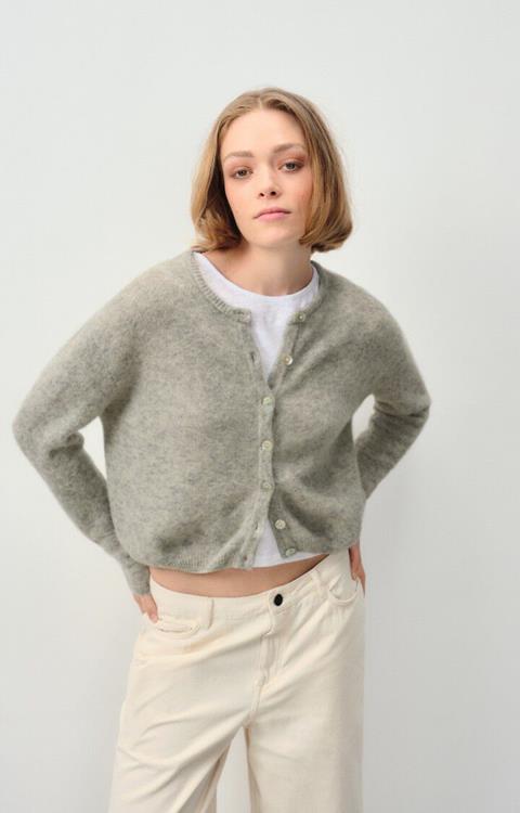 American Vintage Vest Vitow | Gris clair chine