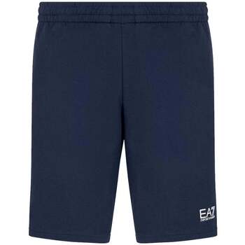 Korte Broek Ea7 Emporio Armani Core Identity Bermuda Shorts Armani Blue