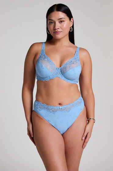 Hunkemöller Hoge slip Diva Blauw