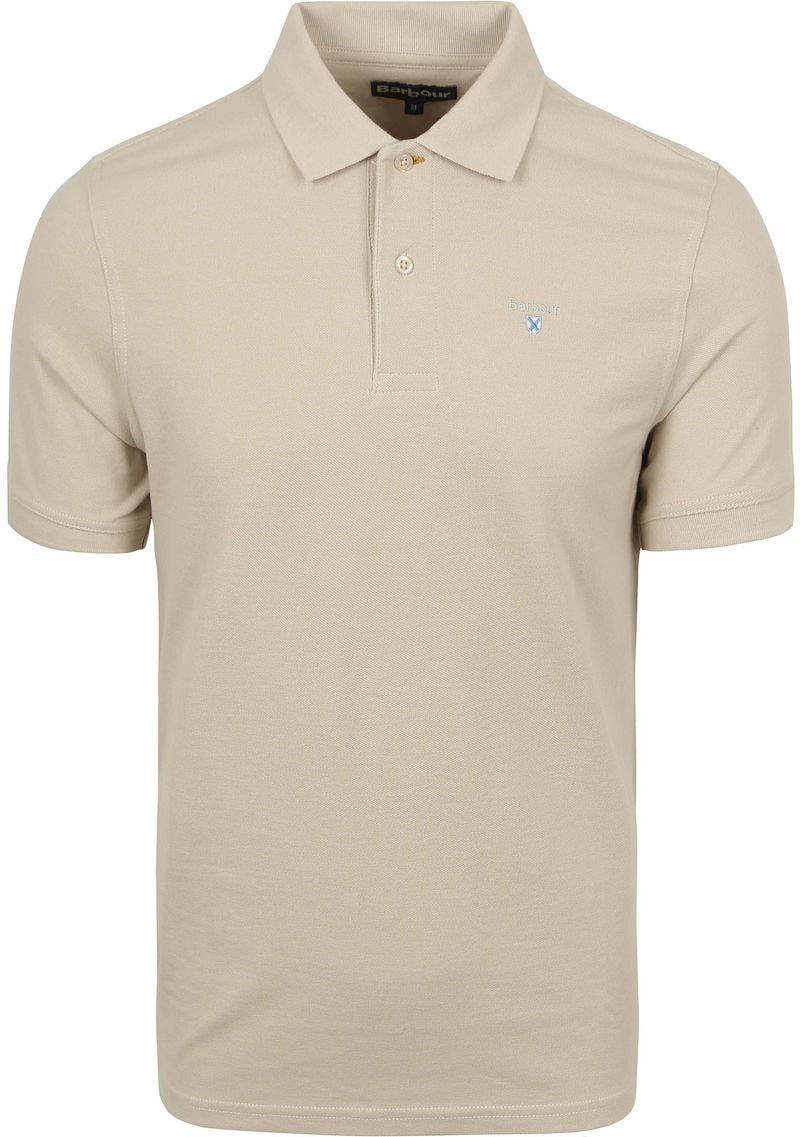 Barbour Pique Polo Beige