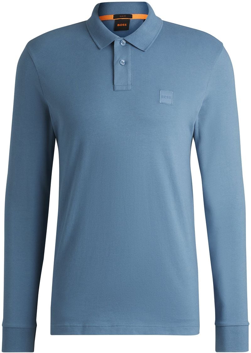 BOSS Passerby Polo Lichtblauw