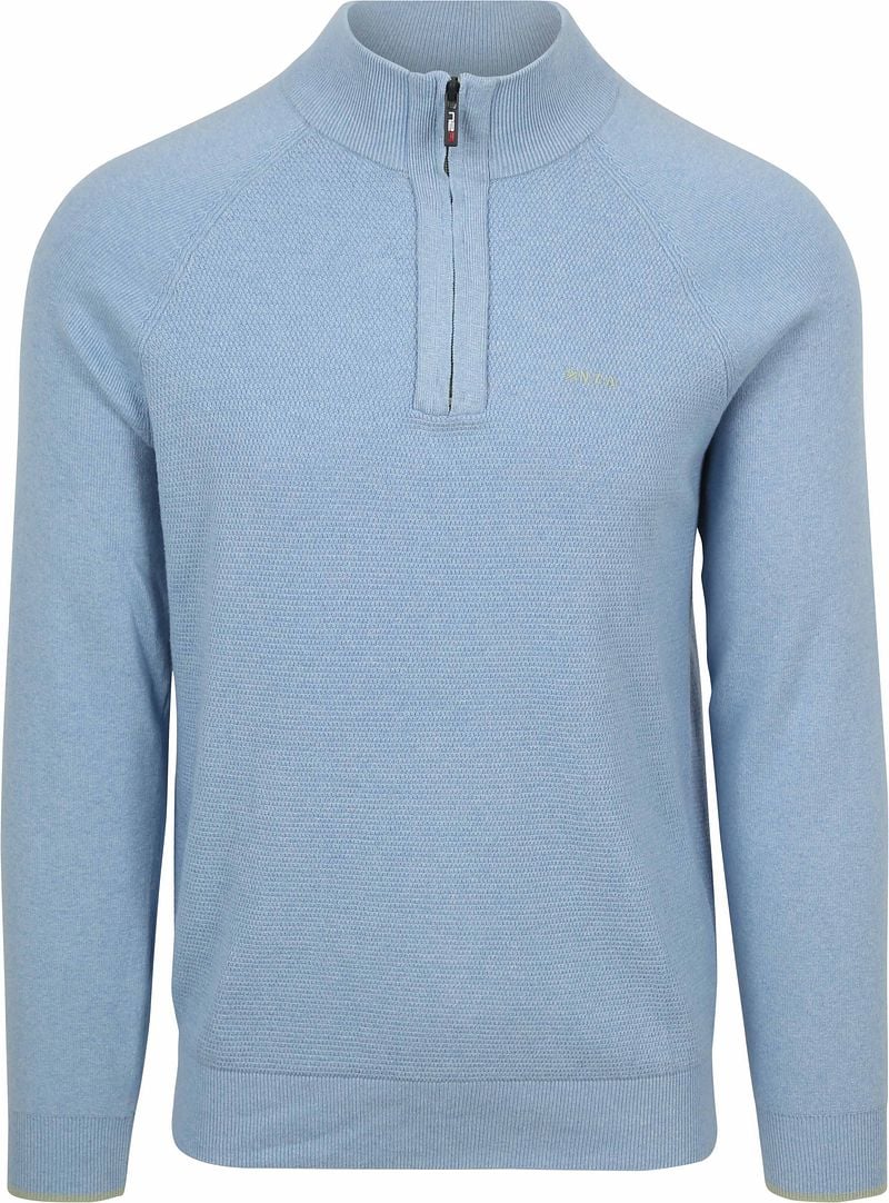 New zealand auckland NZA Half Zip Trui Ralph Lichtblauw