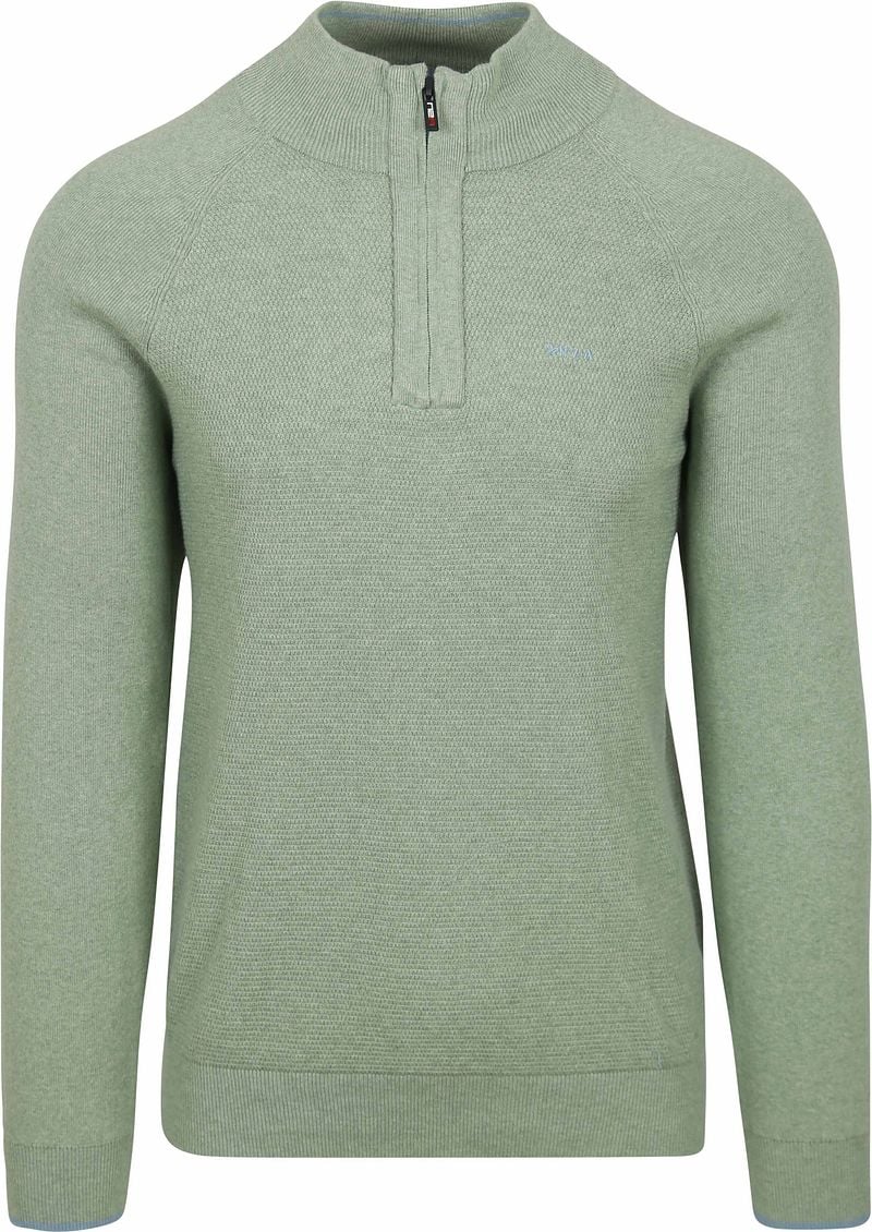 New zealand auckland NZA Half Zip Trui Ralph Lichtgroen