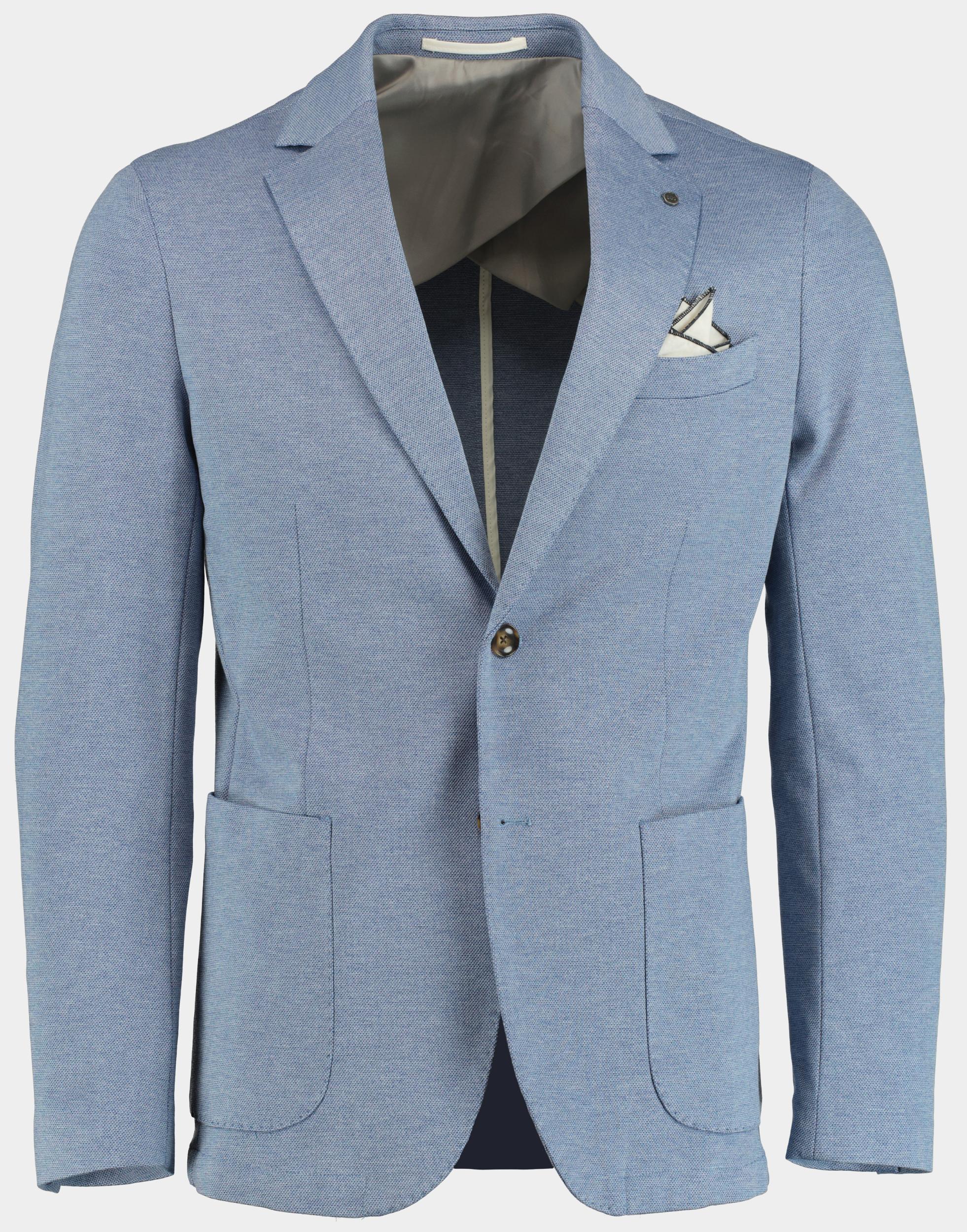 Bos Bright Blue Colbert mylo jersey jacket drop 8 251038my89bo/268 jeans blue