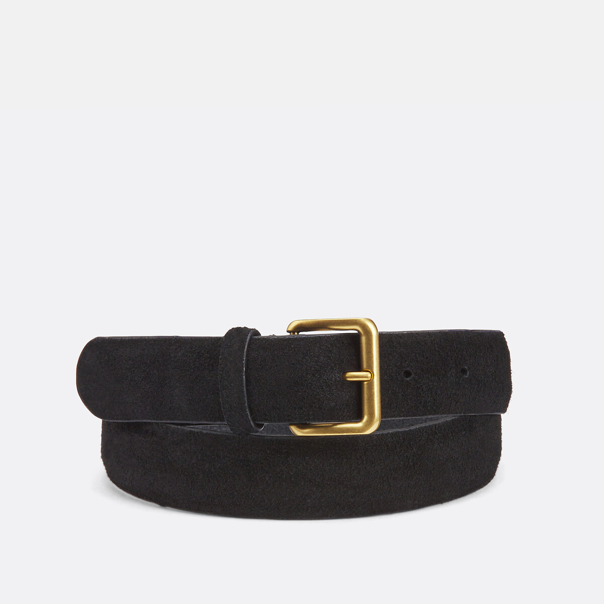LA REDOUTE COLLECTIONS Suède riem met vierkante gesp