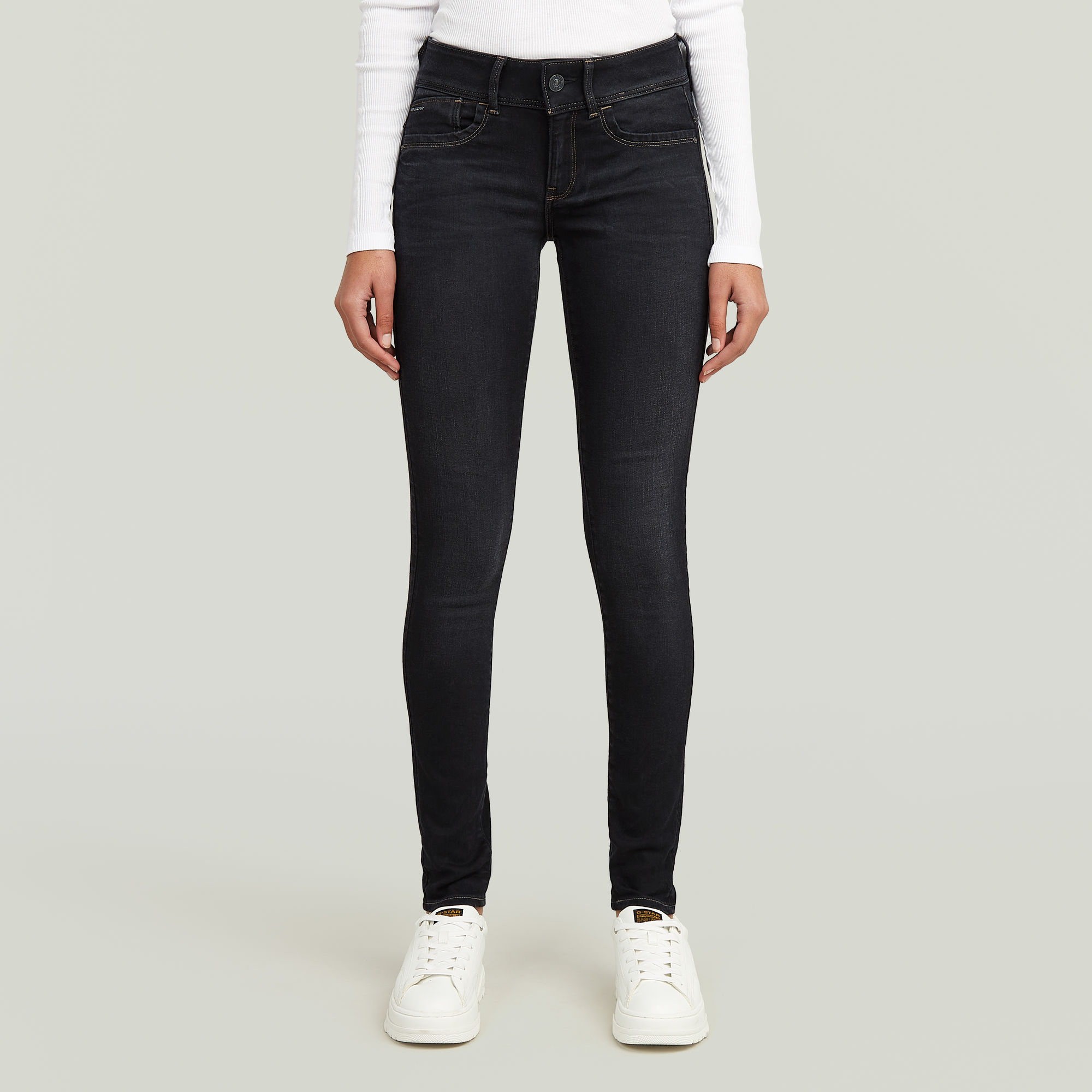 G-Star RAW Lynn Skinny Jeans II - Grijs - Dames