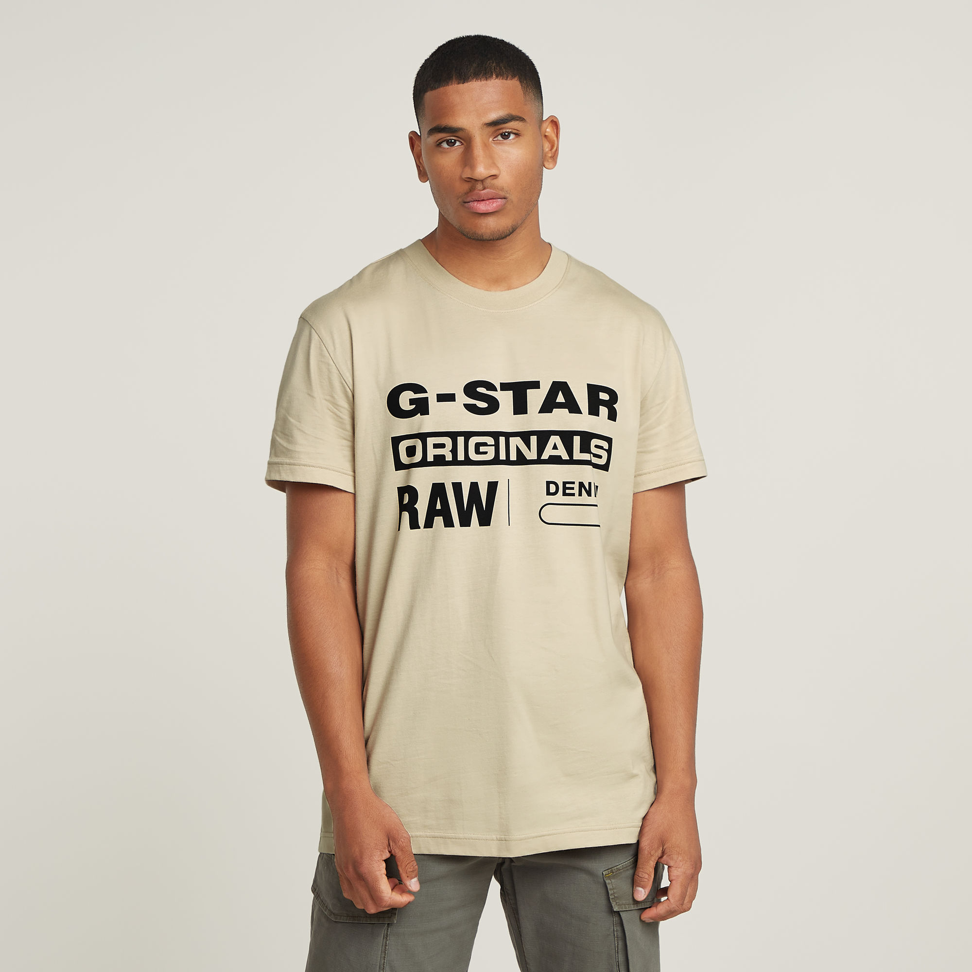 G-Star RAW Originals T-Shirt - Beige - Heren