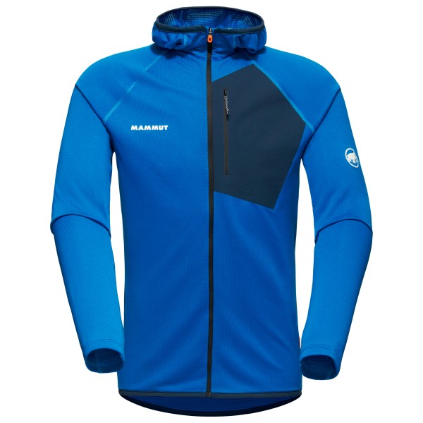 Mammut - Aenergy Light ML Hooded Jacket - Fleecevest, blauw