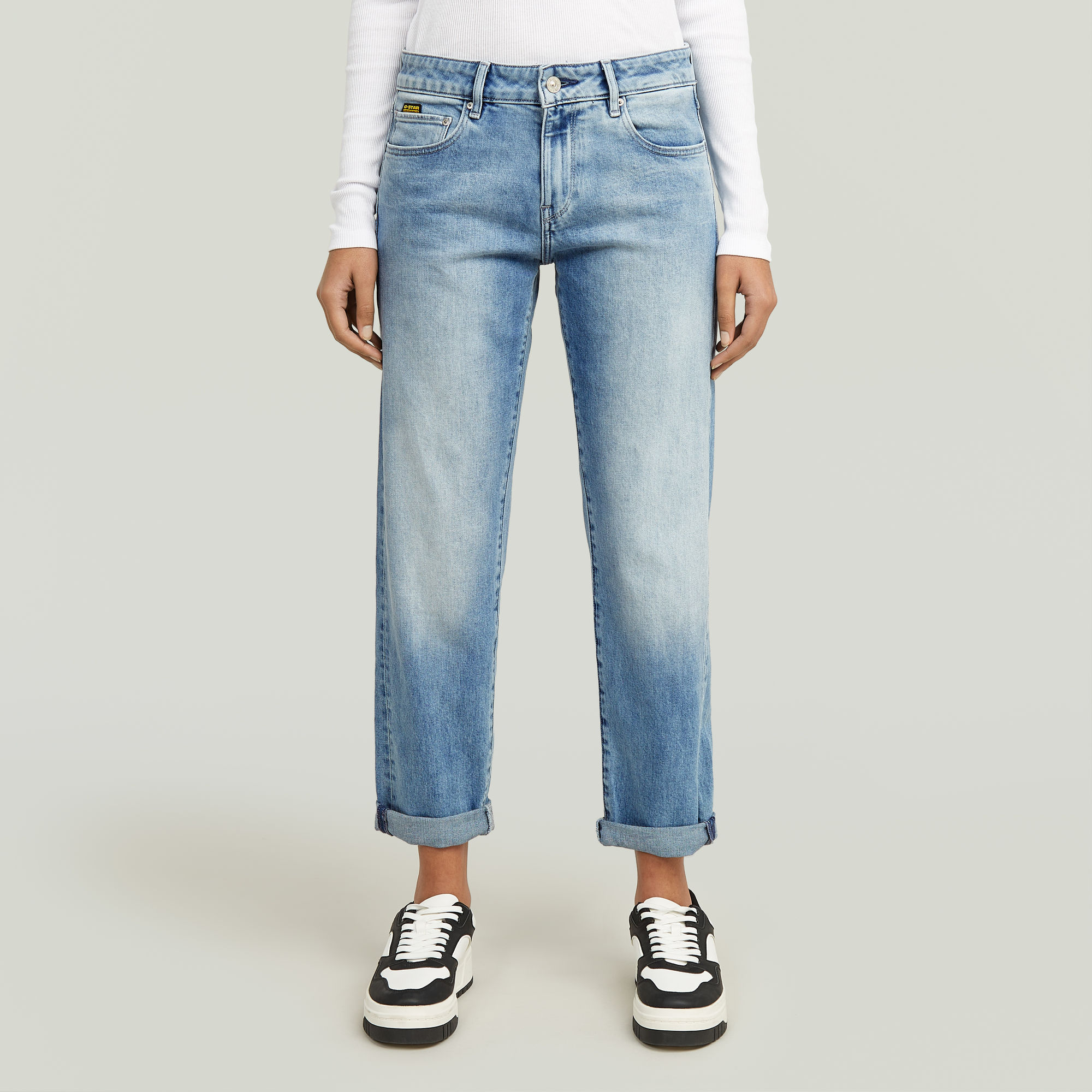 G-Star RAW Kate Boyfriend Jeans II - Midden blauw - Dames
