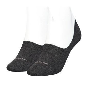 calvinkleinlegwear Calvin Klein 2 stuks Women Mid Cut Footie Socks