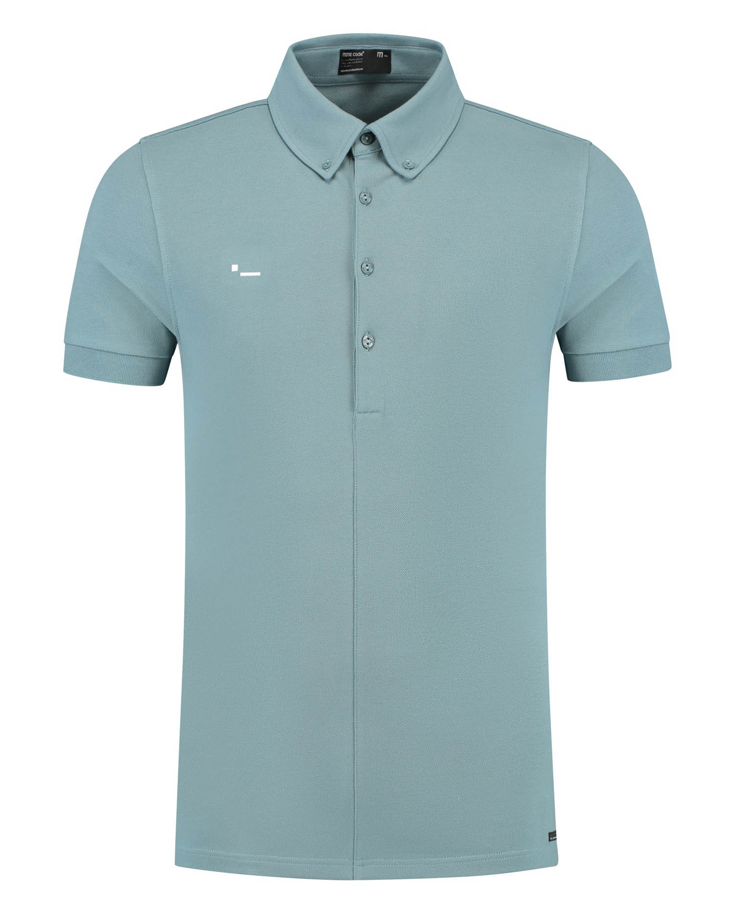 Morse Code Alpha 1 Pique Heren Polo KM