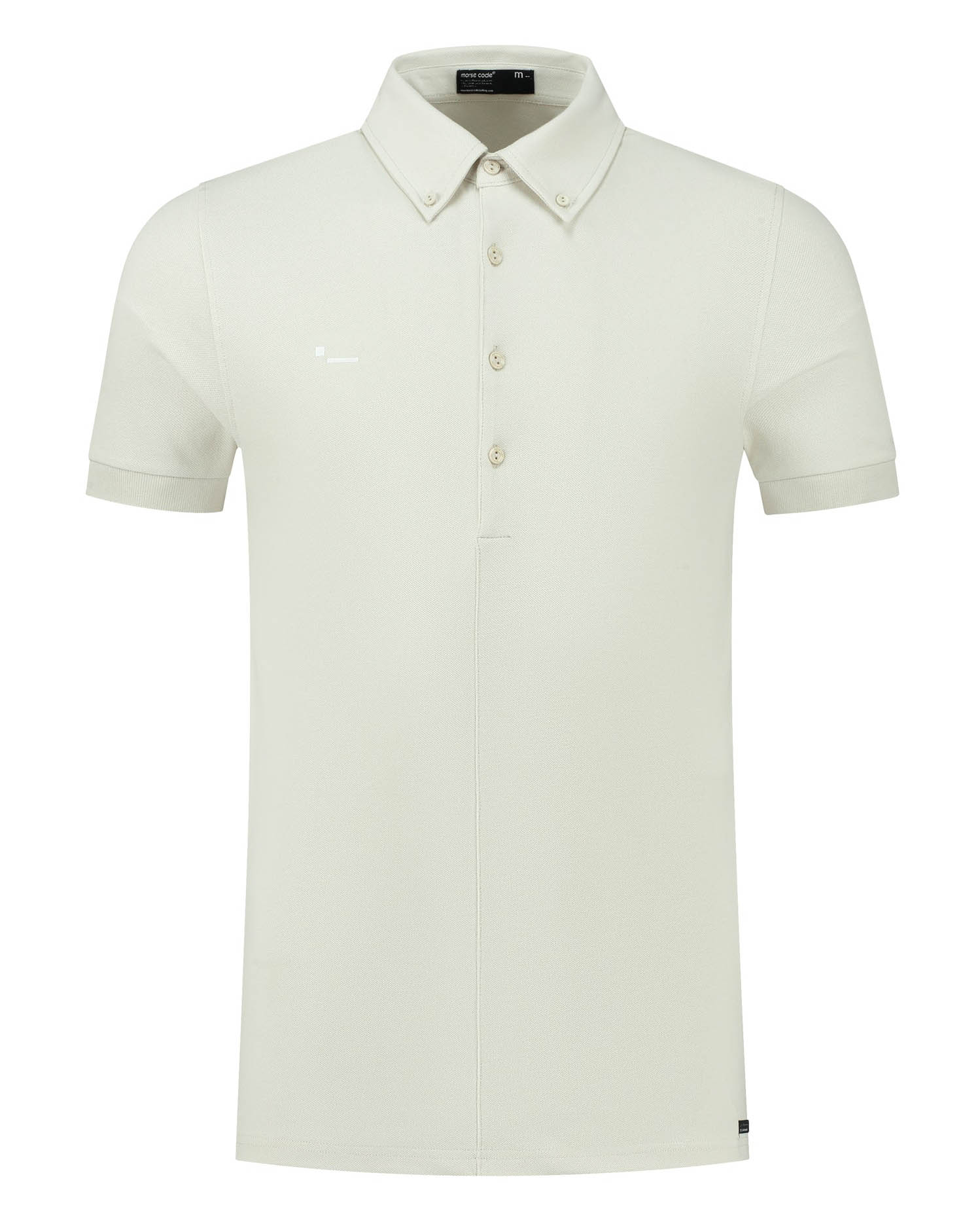 Morse Code Alpha 1 Pique Heren Polo KM