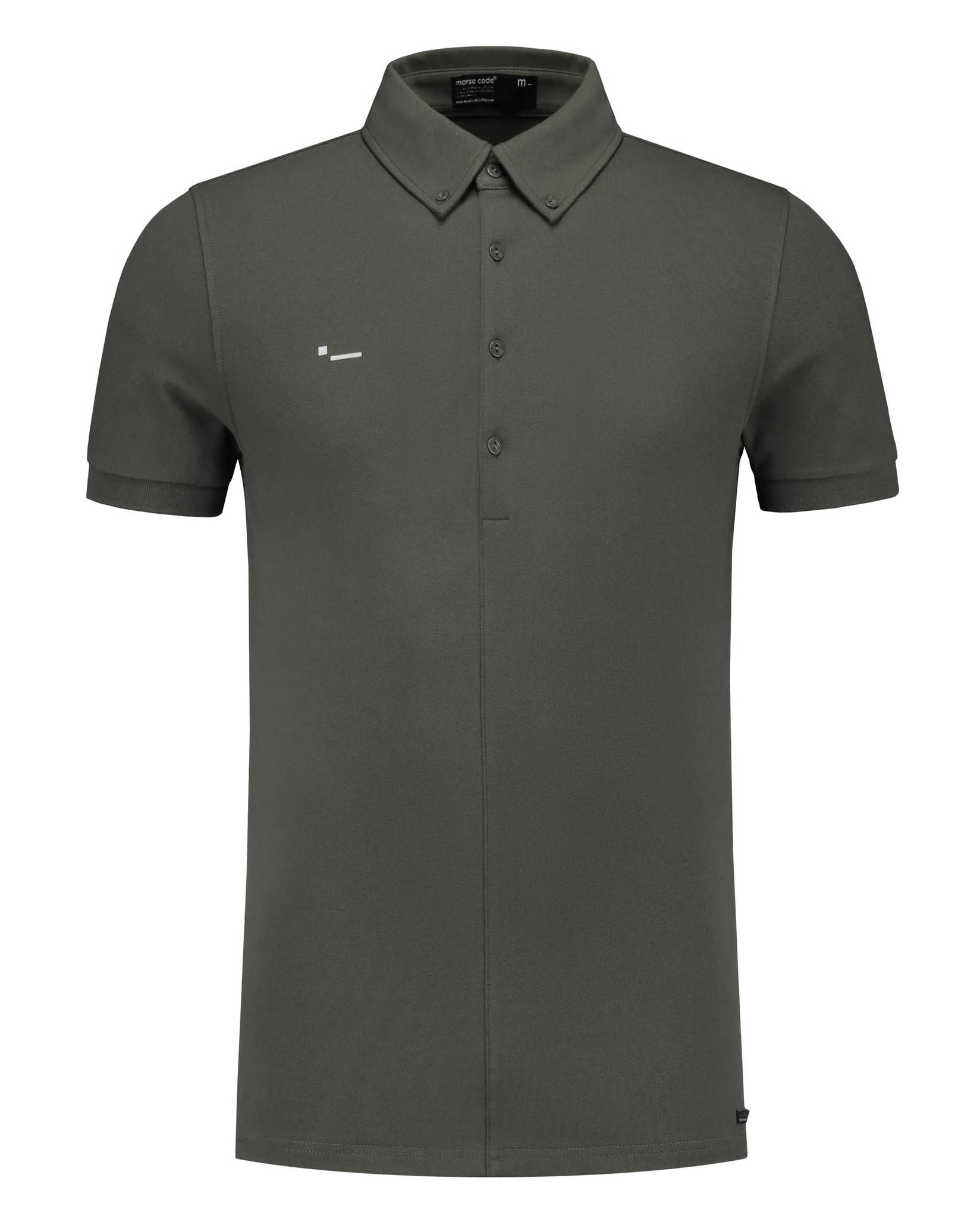 Morse Code Alpha 1 Pique Heren Polo KM