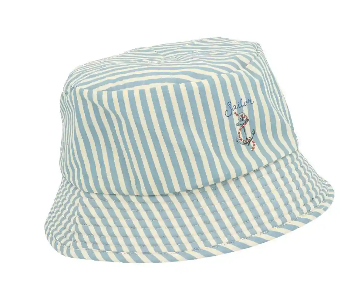 Konges Slojd | Asnou Bucket Zonnehoedje GRS Sailor Stripe