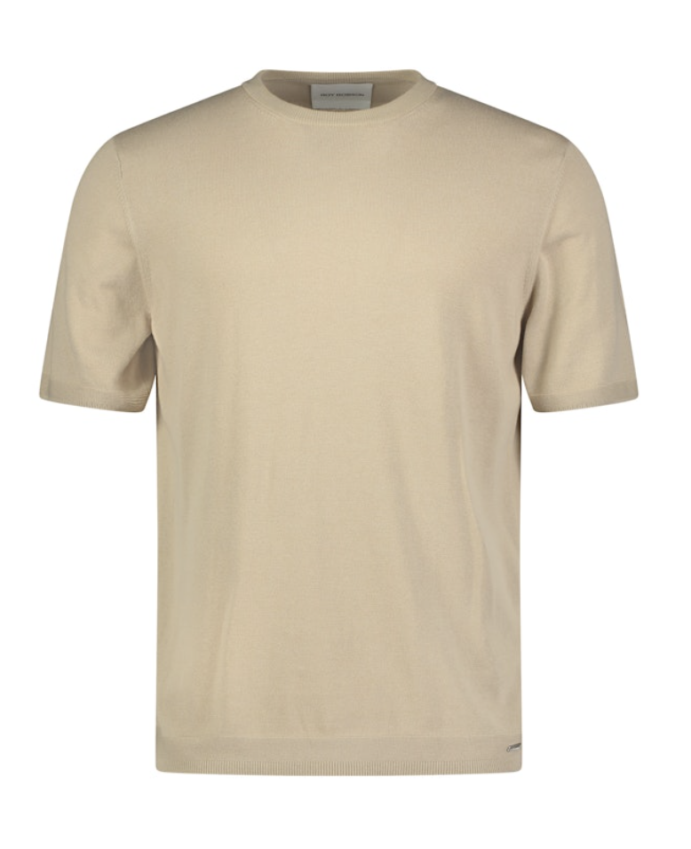 Roy Robson T-shirticht Bruin 