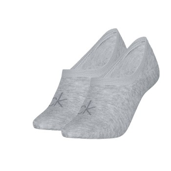 calvinkleinlegwear Calvin Klein 2 stuks Women Invisible Footie Socks