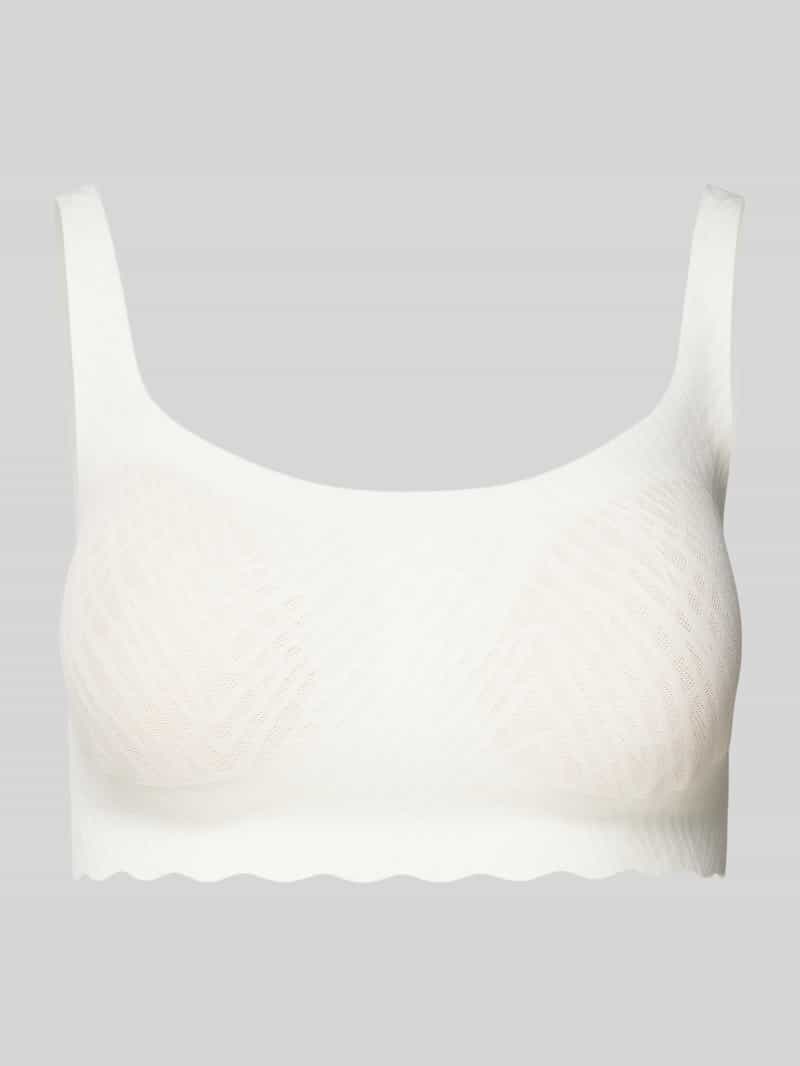 Sloggi Bustier ZERO Feel Bliss Top naadloos met kantlook (set, 1-delig)