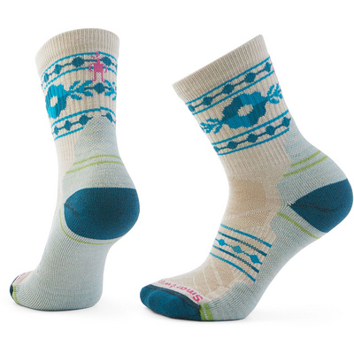 Smartwool Dames Hike Light Cushion Retro Floral Sokken