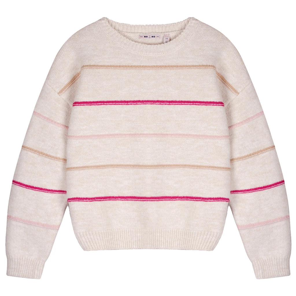 Nono-collectie Gebreide trui Kendra (pearled ivory)